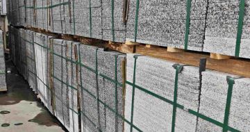 青海芙蓉白地铺石，石材地铺石