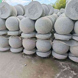 青海圆球石球挡车球