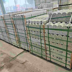 青海芝麻白芙蓉白花边石