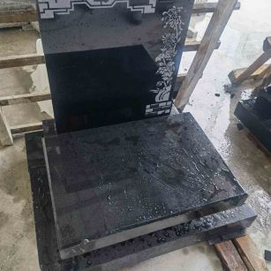 青海花岗岩墓碑石 墓碑 套墓