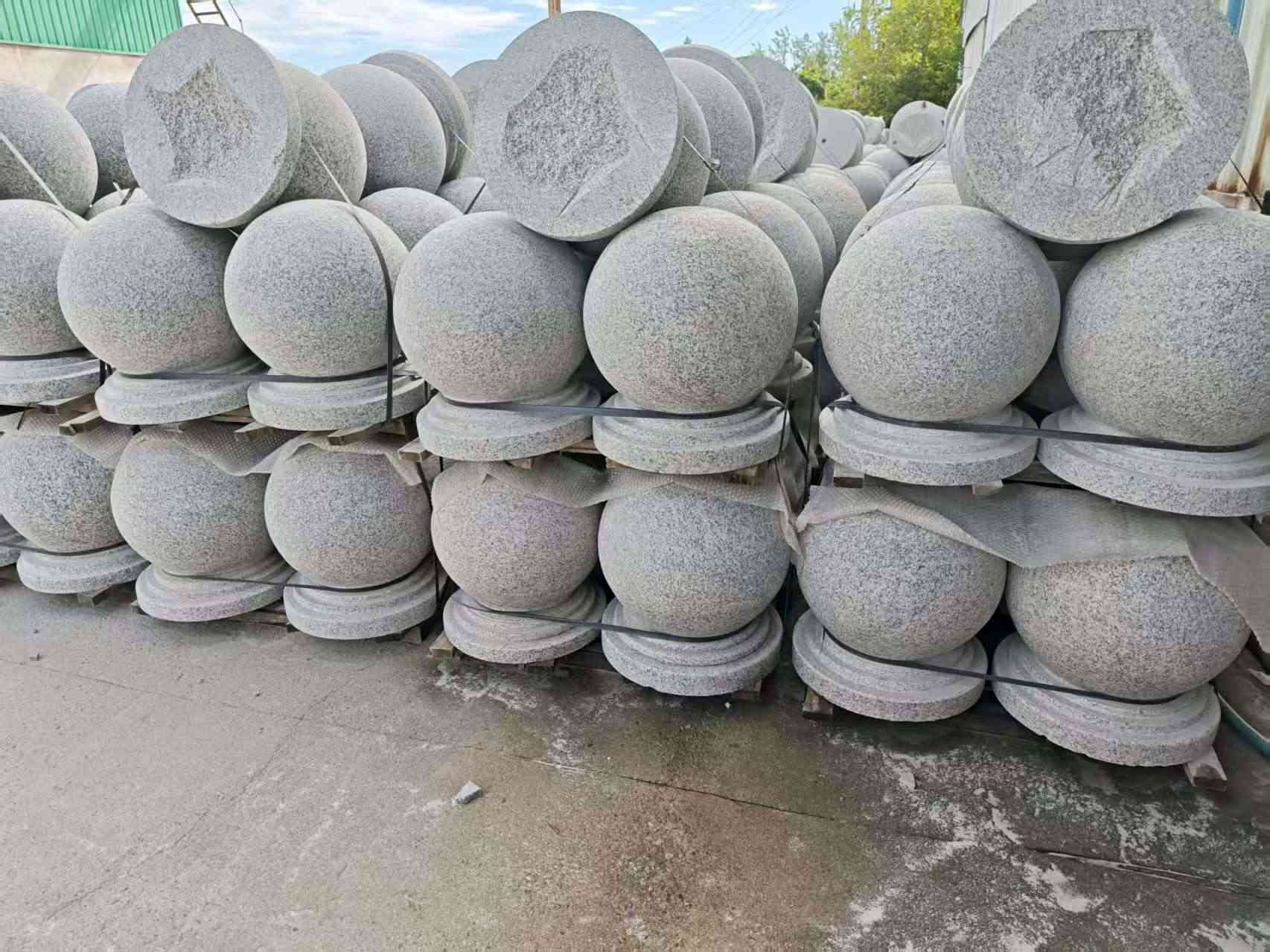 青海圆球石球挡车球