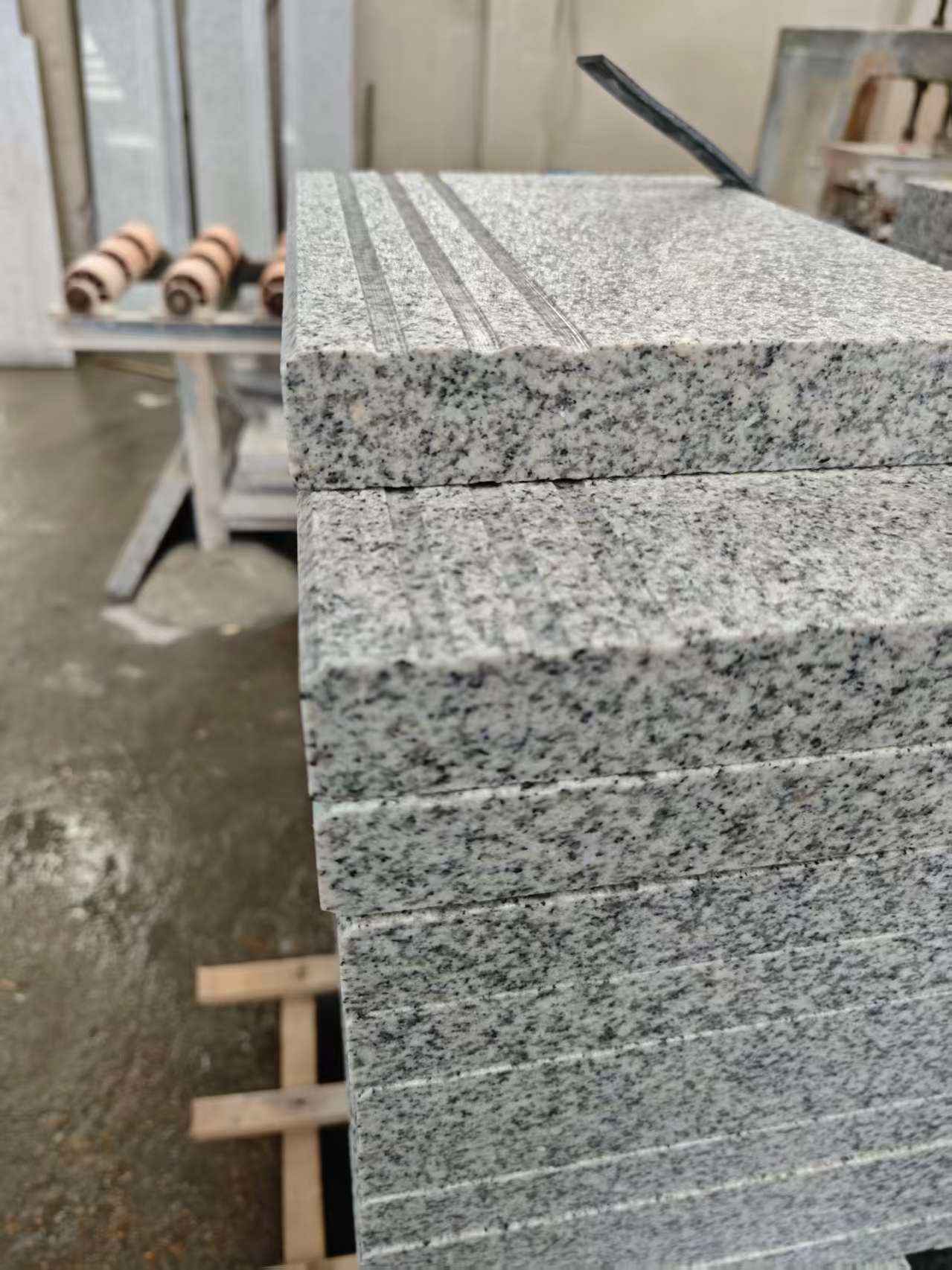 青海芝麻白楼梯踏步