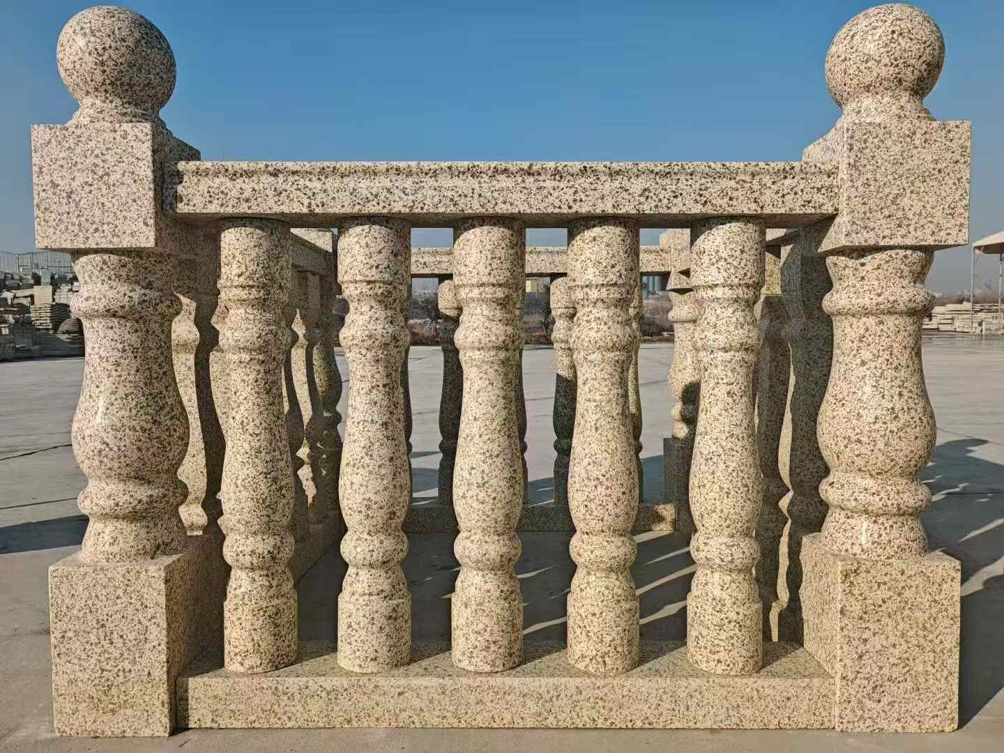 青海黄金麻花瓶柱 阳台栏杆